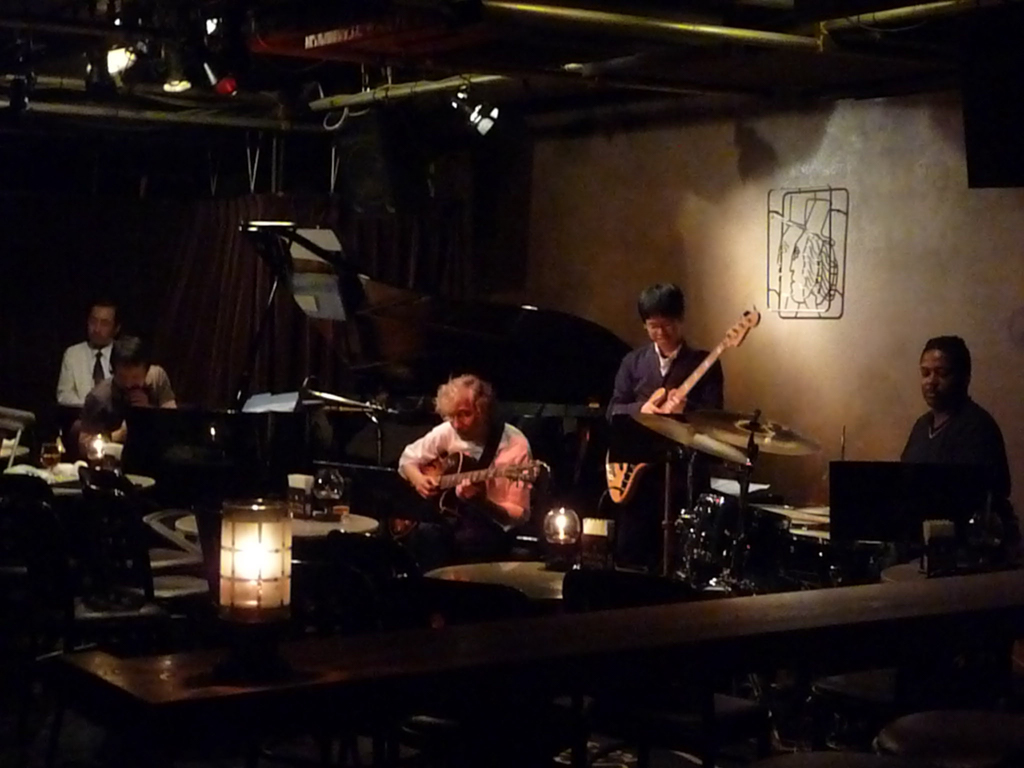 Guitarist Shinji Hashimoto and his band at Body & Soul in 2009